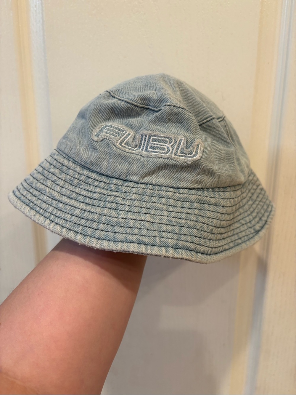 Fubu Faded Denim Bucket Hat